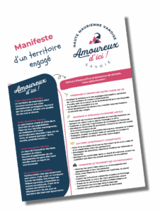 C'est l'image du manifeste "Amoureux d'ici", le texte conceptuel.