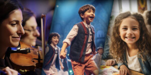 Patchwork d'images exprimant la culture.