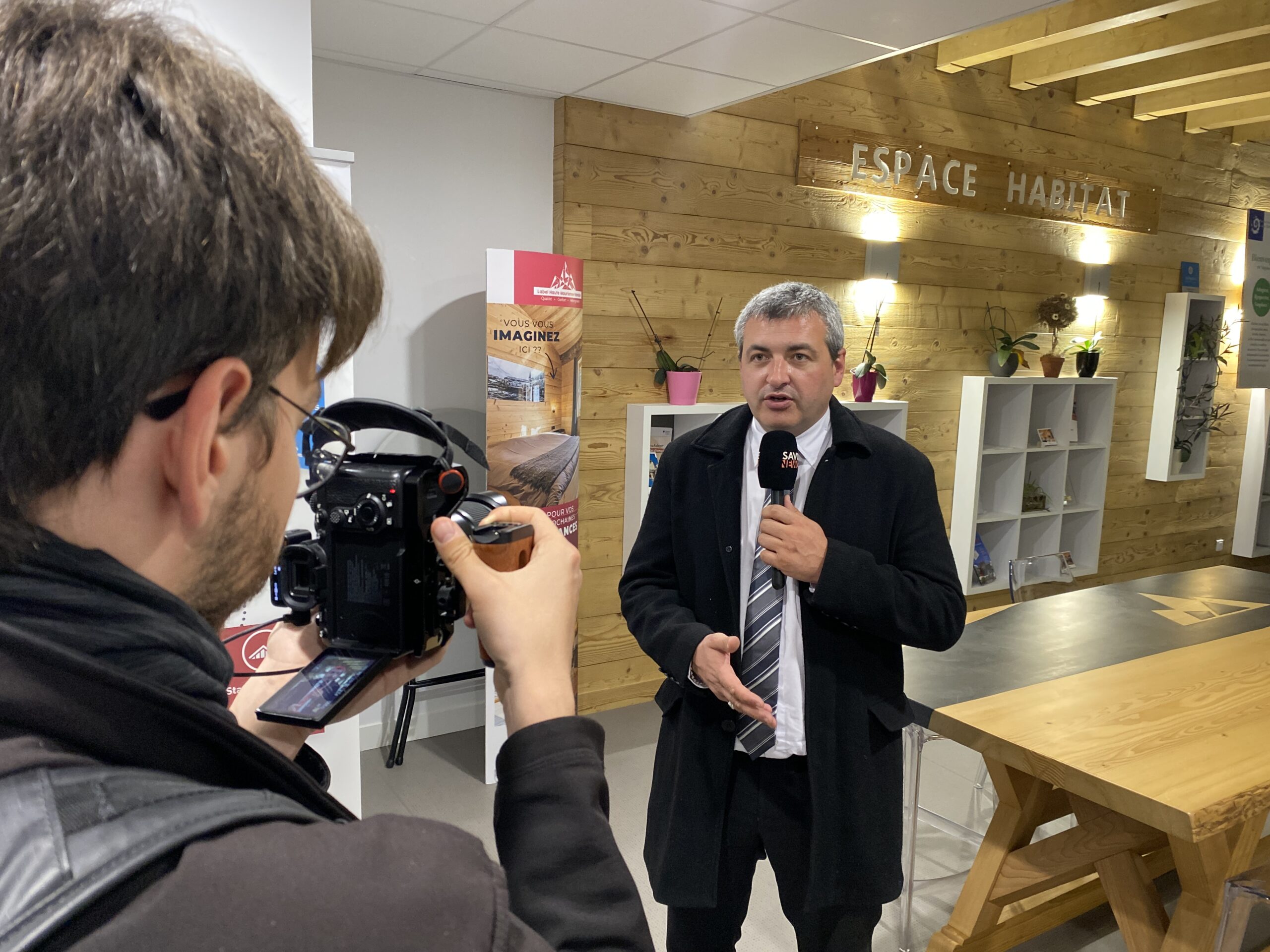 Jérémy Tracq, président de la CCHMV, interviewé par Savoie News